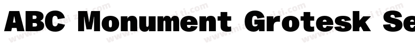 ABC Monument Grotesk Semi-Mono Regu字体转换